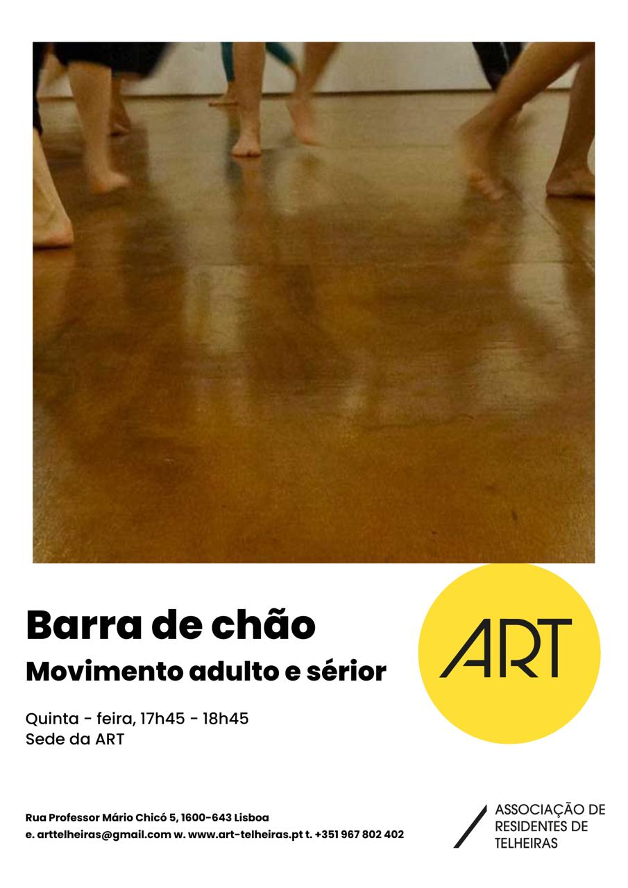 barra-chao Aula de Barra de Chão na ART - Telheiras Viva